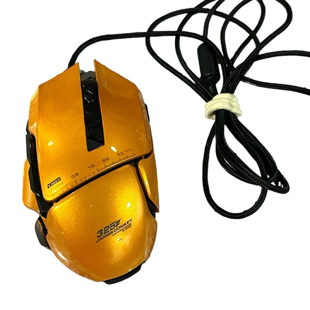 James Donkey 325 Gaming Mouse 3000 DPI ADNS3050 Optical with Aluminum Alloy